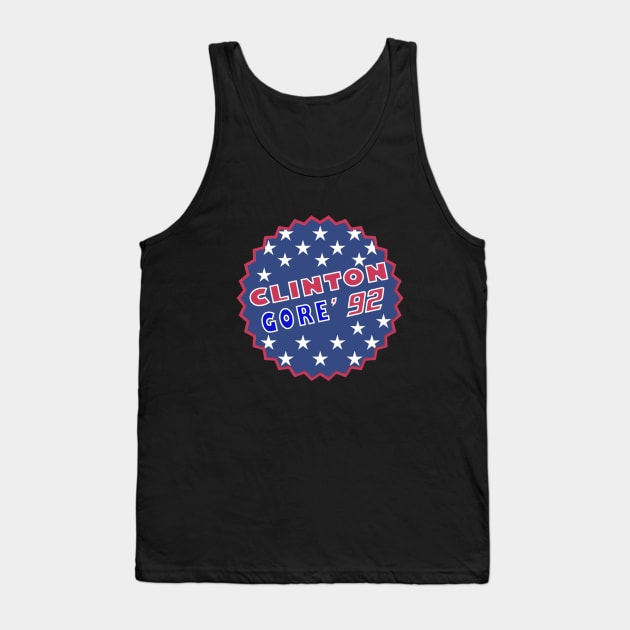 Clinton Gore '92 Gift Tank Top by Family shirts